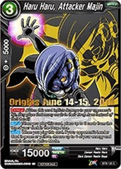 Haru Haru, Attacker Majin (Origins 2019) (BT3-120_PR) [Tournament Promotion Cards] | Enigma On Main