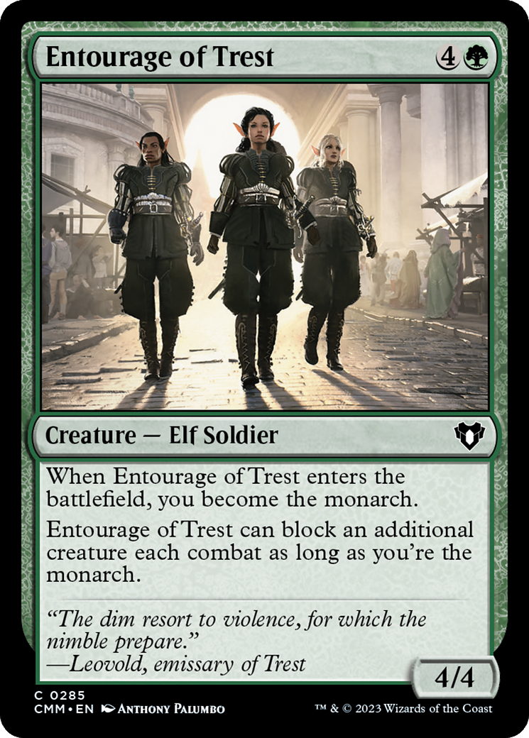 Entourage of Trest [Commander Masters] | Enigma On Main