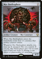 Myr Battlesphere [Phyrexia: All Will Be One Commander] | Enigma On Main