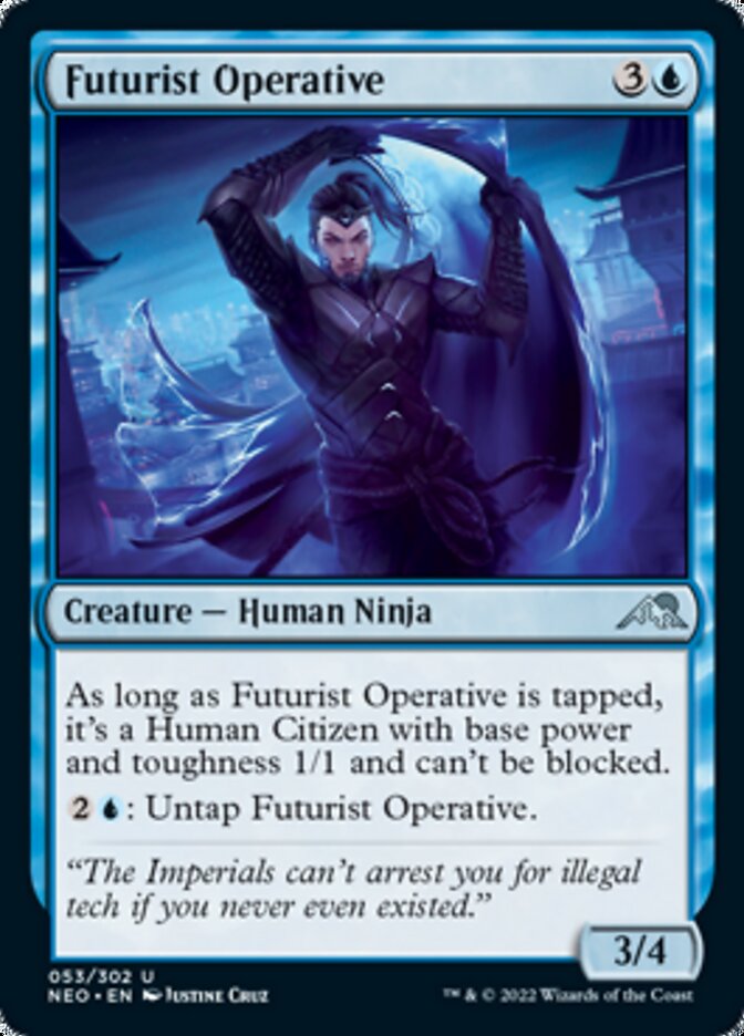 Futurist Operative [Kamigawa: Neon Dynasty] | Enigma On Main