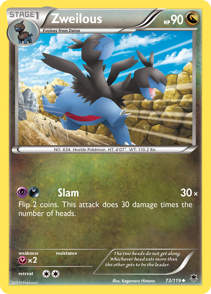 Zweilous (73/119) [XY: Phantom Forces] | Enigma On Main