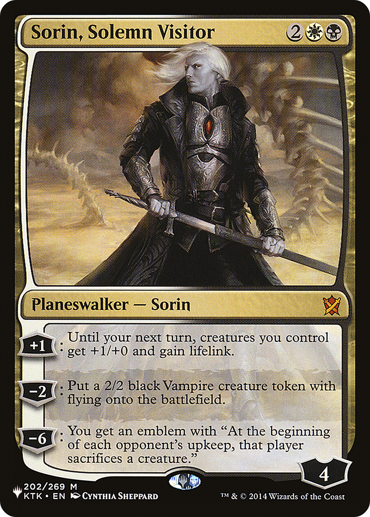 Sorin, Solemn Visitor [The List Reprints] | Enigma On Main