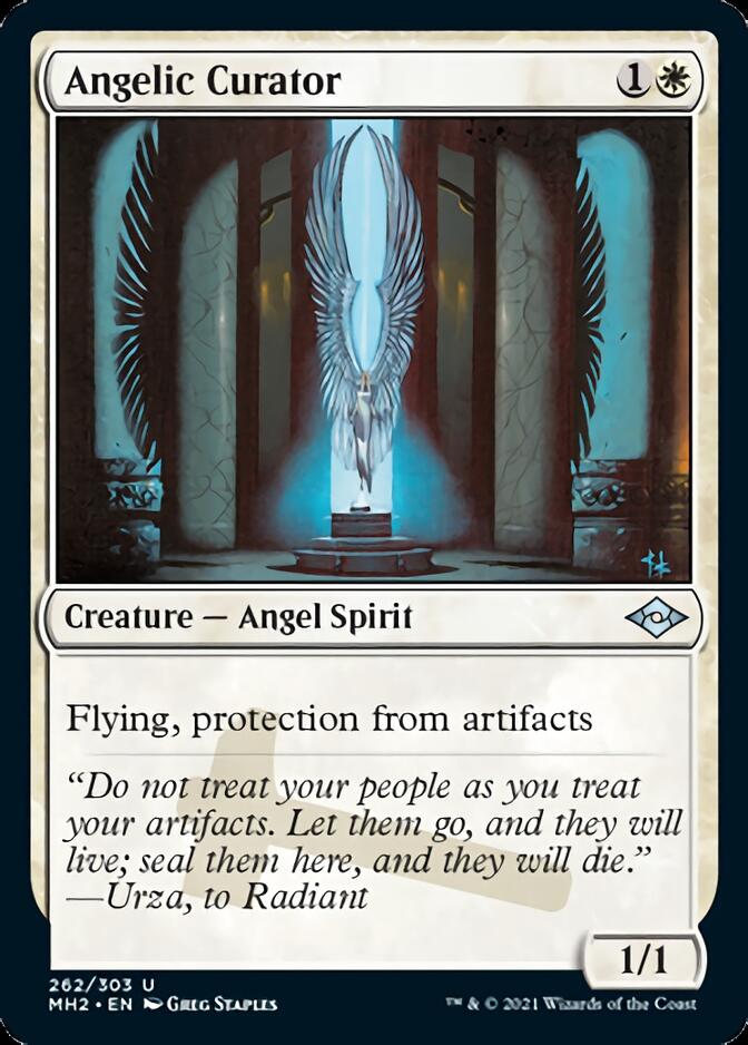 Angelic Curator (Foil Etched) [Modern Horizons 2] | Enigma On Main