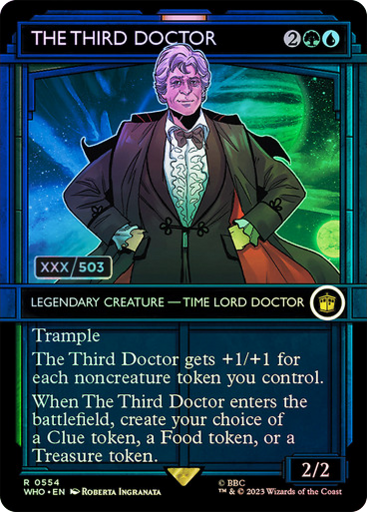 The Third Doctor (Serial Numbered) [Doctor Who] | Enigma On Main