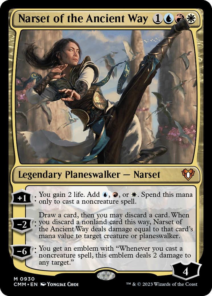 Narset of the Ancient Way [Commander Masters] | Enigma On Main