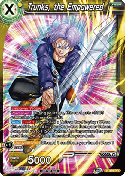 Trunks, the Empowered (P-378) [Promotion Cards] | Enigma On Main