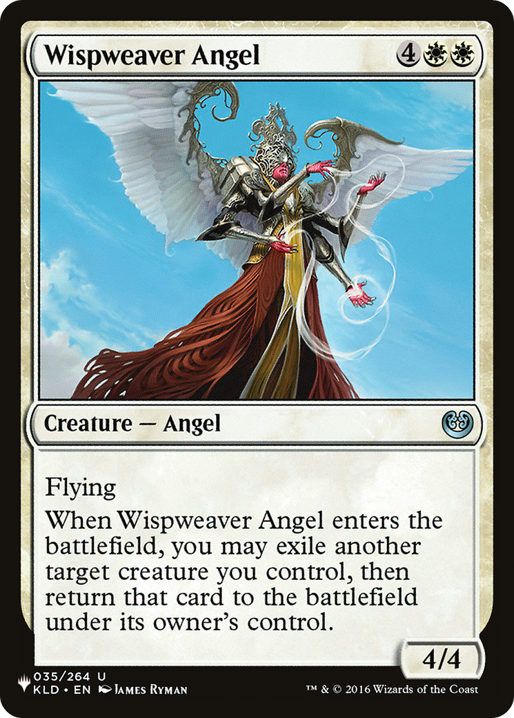 Wispweaver Angel [The List Reprints] | Enigma On Main