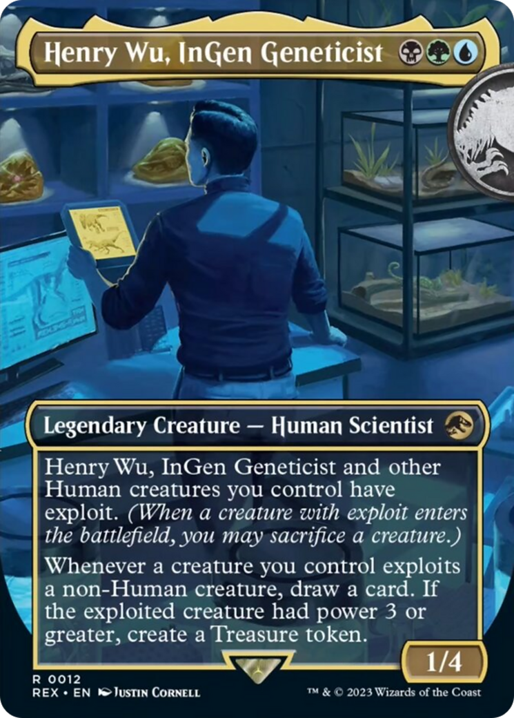 Henry Wu, InGen Geneticist (Borderless) [Jurassic World Collection] | Enigma On Main