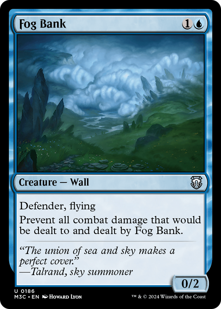 Fog Bank (Ripple Foil) [Modern Horizons 3 Commander] | Enigma On Main