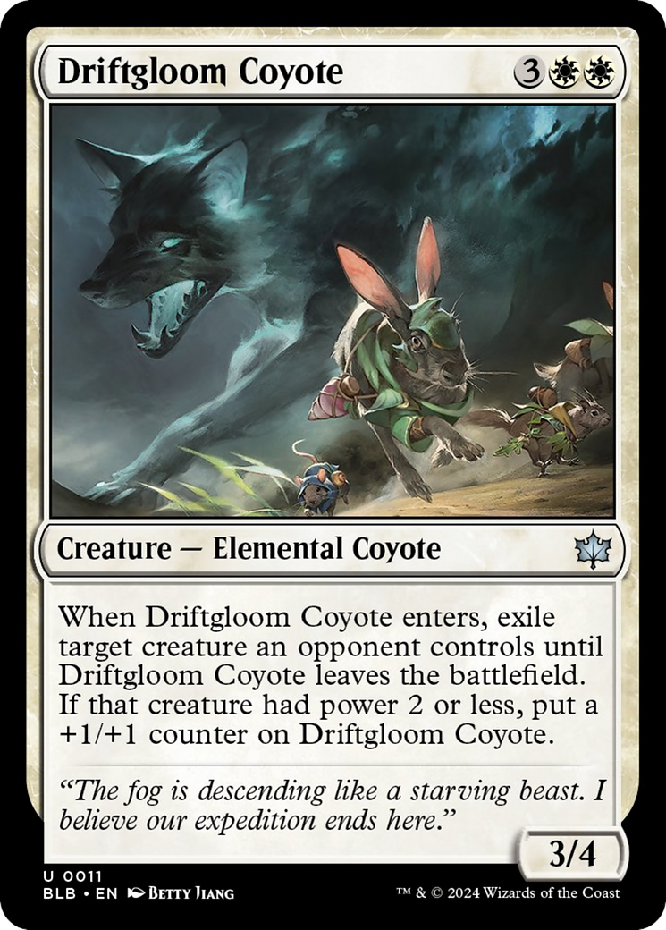 Driftgloom Coyote [Bloomburrow] | Enigma On Main