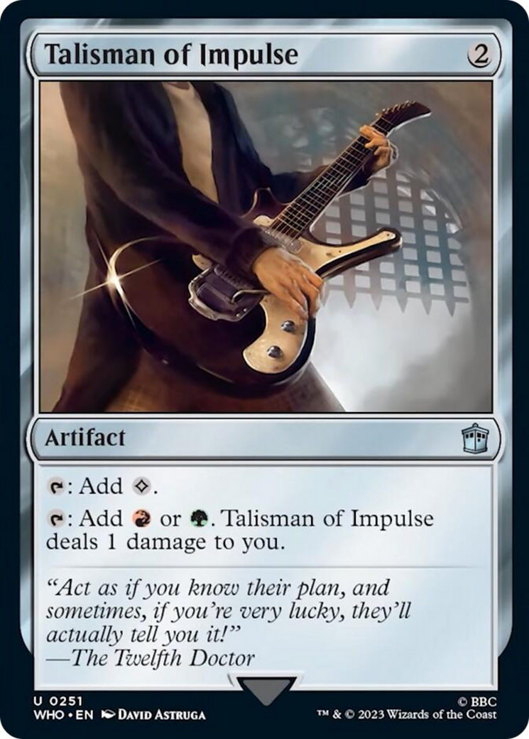 Talisman of Impulse [Doctor Who] | Enigma On Main