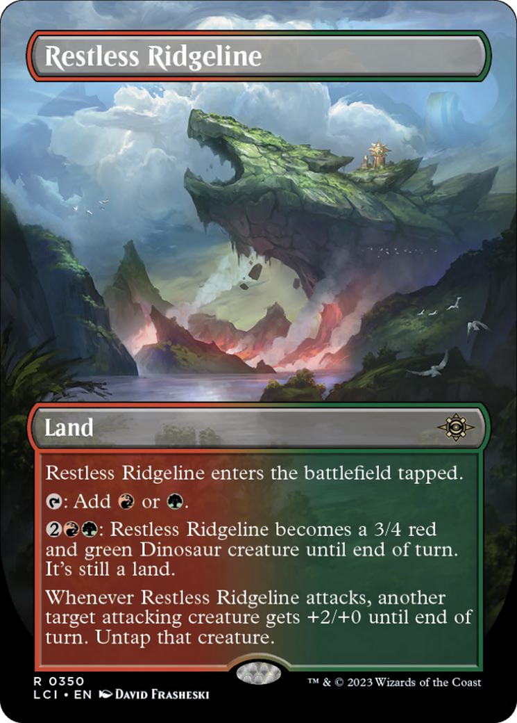 Restless Ridgeline (Borderless) [The Lost Caverns of Ixalan] | Enigma On Main