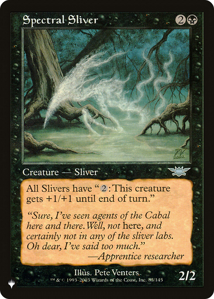 Spectral Sliver [The List] | Enigma On Main