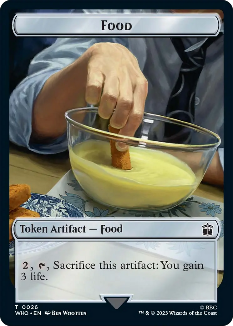 Food Token [Doctor Who Tokens] | Enigma On Main