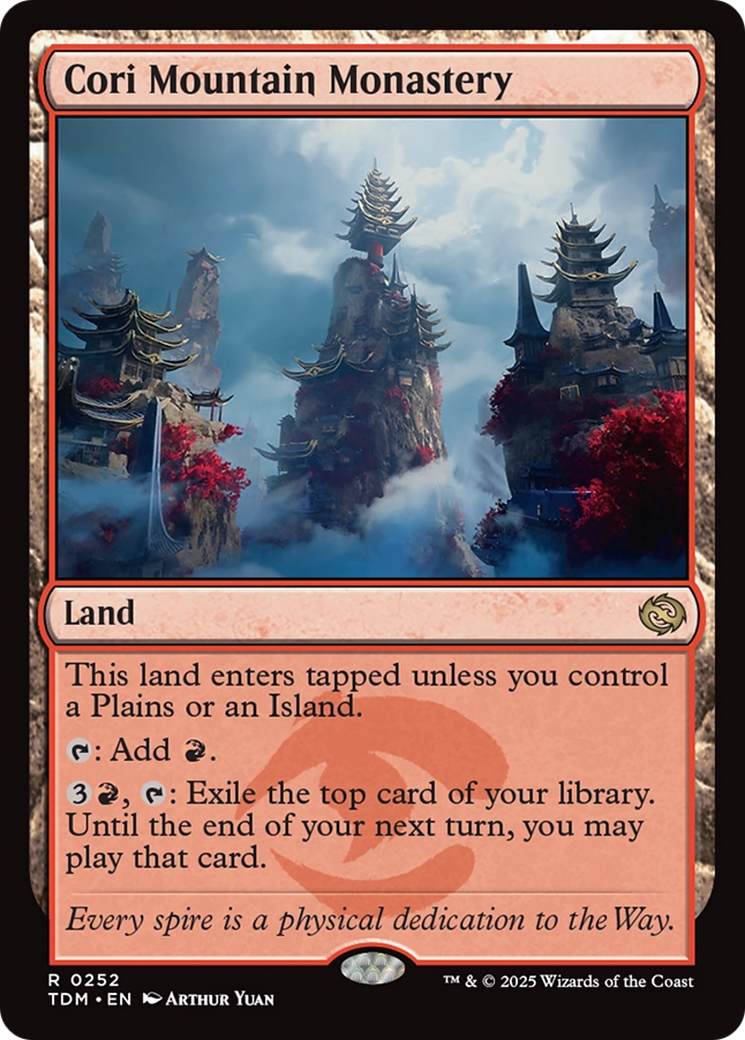 Cori Mountain Monastery [Tarkir: Dragonstorm] | Enigma On Main