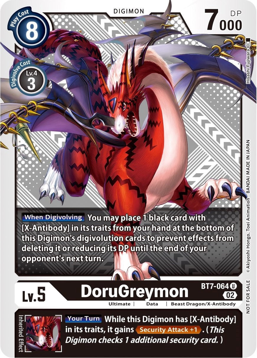 DoruGreymon [BT7-064] (Winner Pack Xros Encounter) [Next Adventure Promos] | Enigma On Main