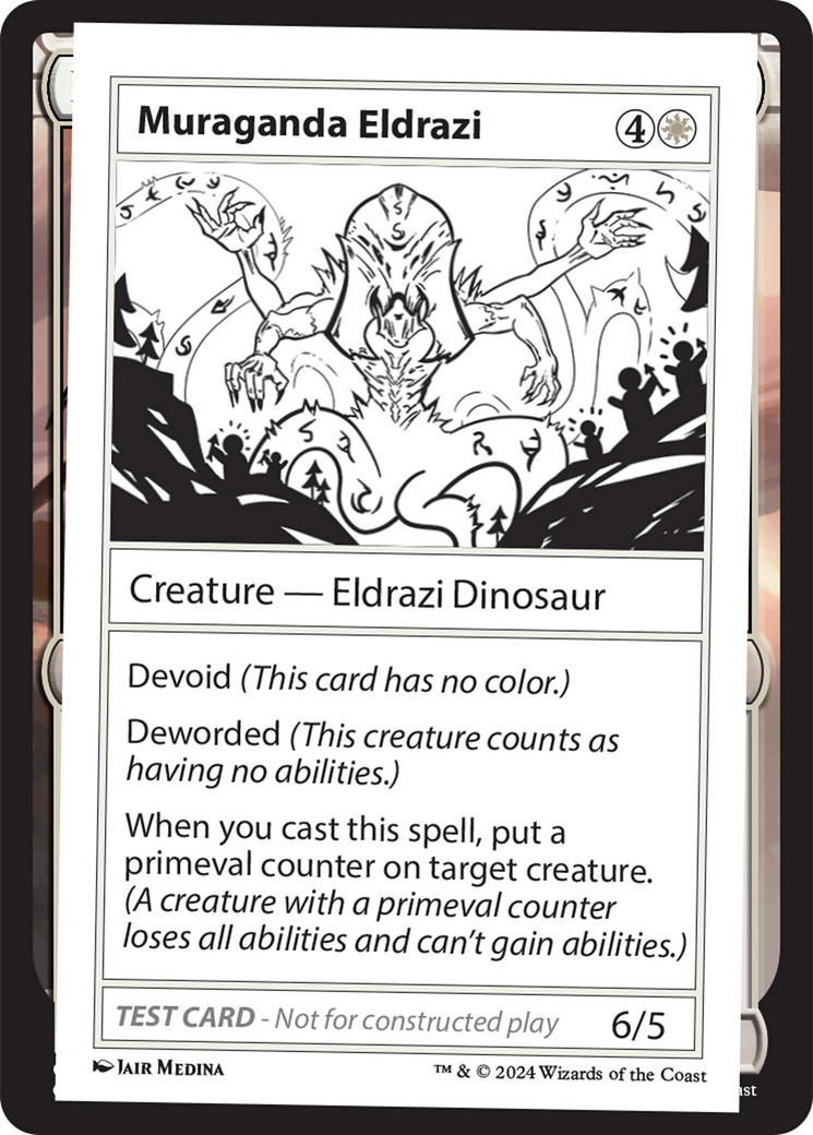 Muraganda Eldrazi [Mystery Booster 2 Playtest Cards] | Enigma On Main