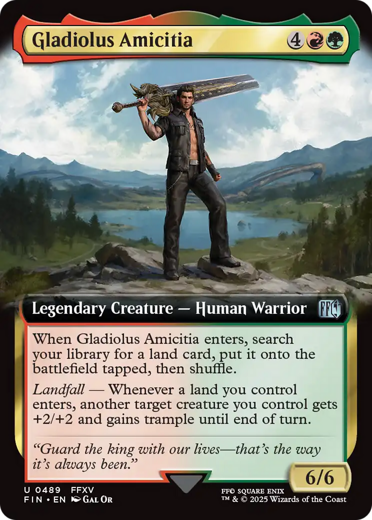 Gladiolus Amicitia (Extended Art) [FINAL FANTASY] | Enigma On Main