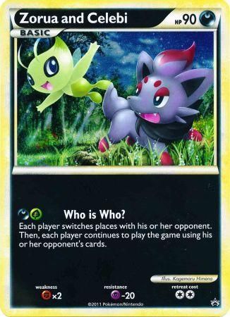 Zorua and Celebi (Jumbo Card) [Miscellaneous Cards] | Enigma On Main