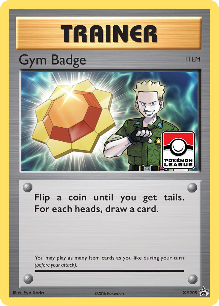 Gym Badge (XY205) (Lt. Surge) [XY: Black Star Promos] | Enigma On Main