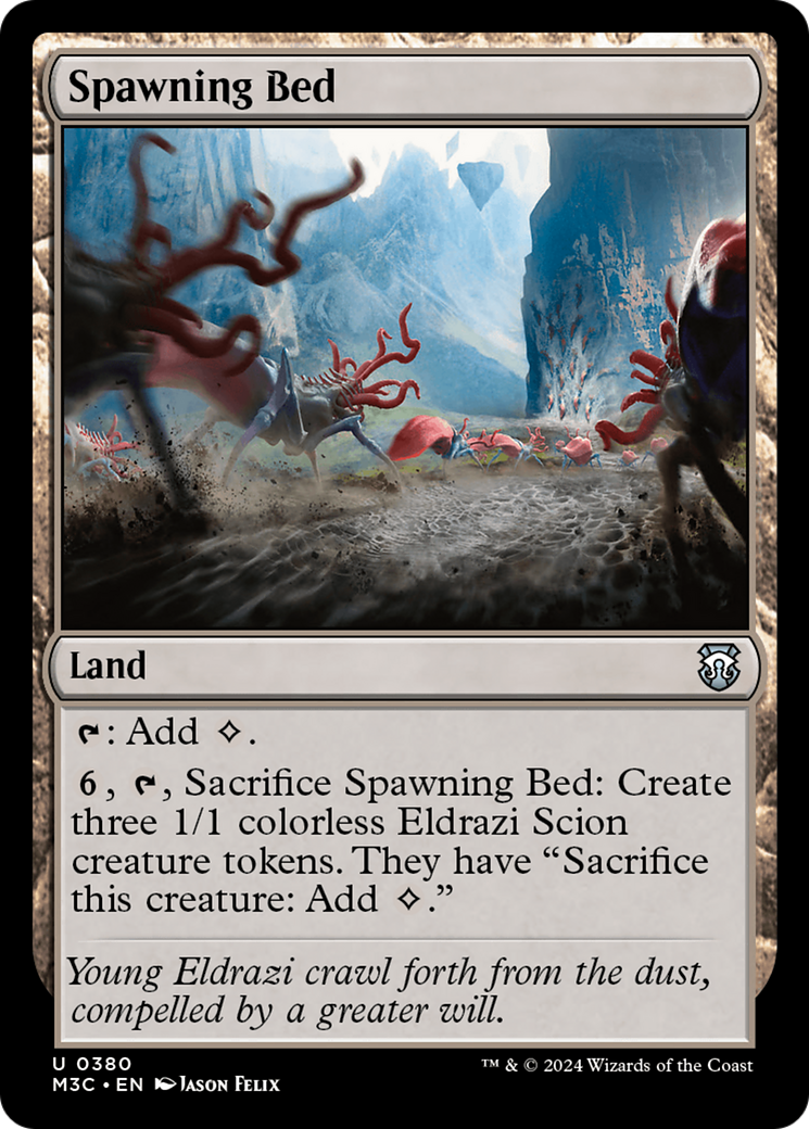 Spawning Bed (Ripple Foil) [Modern Horizons 3 Commander] | Enigma On Main