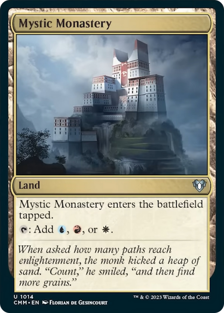 Mystic Monastery [Commander Masters] | Enigma On Main