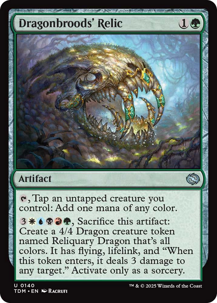 Dragonbroods' Relic [Tarkir: Dragonstorm] | Enigma On Main