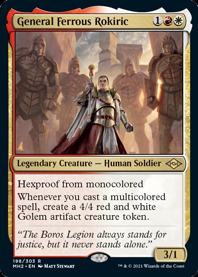 General Ferrous Rokiric [Modern Horizons 2] | Enigma On Main