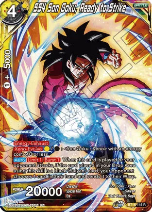 SS4 Son Goku, Ready to Strike (BT16-146) [Realm of the Gods] | Enigma On Main