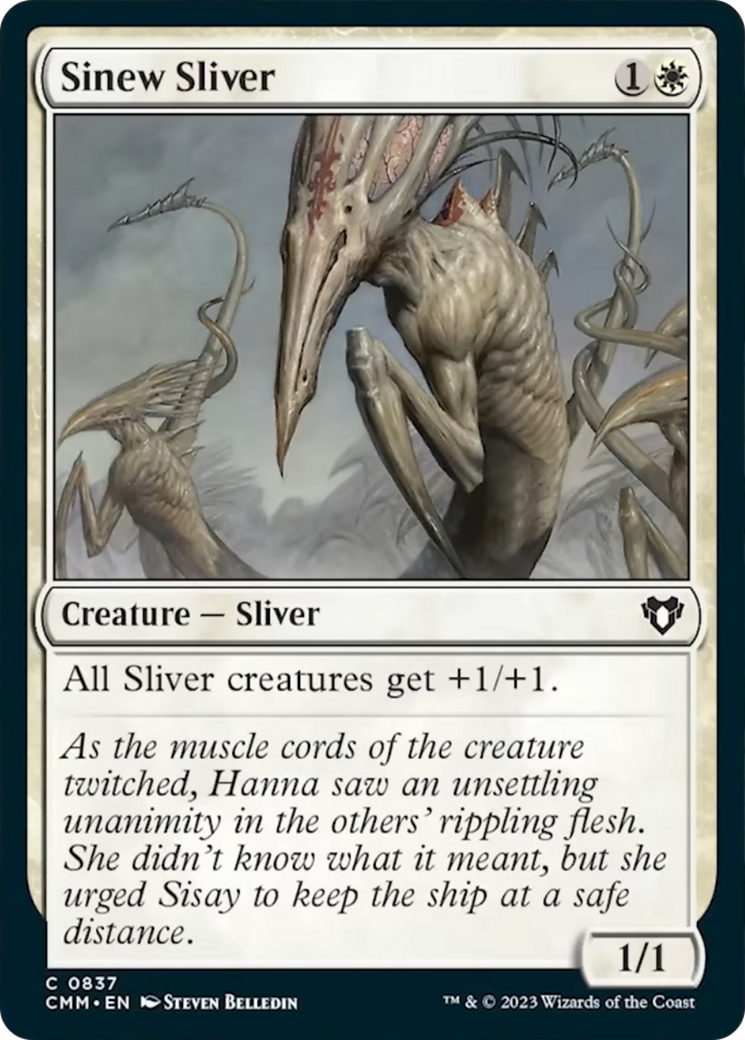 Sinew Sliver [Commander Masters] | Enigma On Main