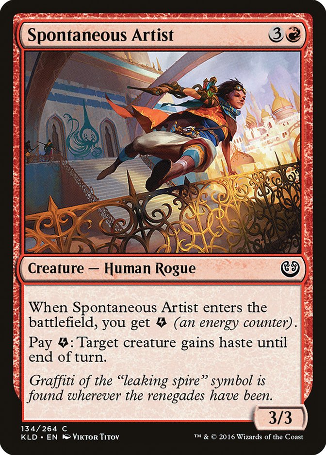 Spontaneous Artist [Kaladesh] | Enigma On Main