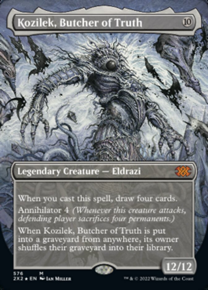 Kozilek, Butcher of Truth (Textured Foil) [Double Masters 2022] | Enigma On Main