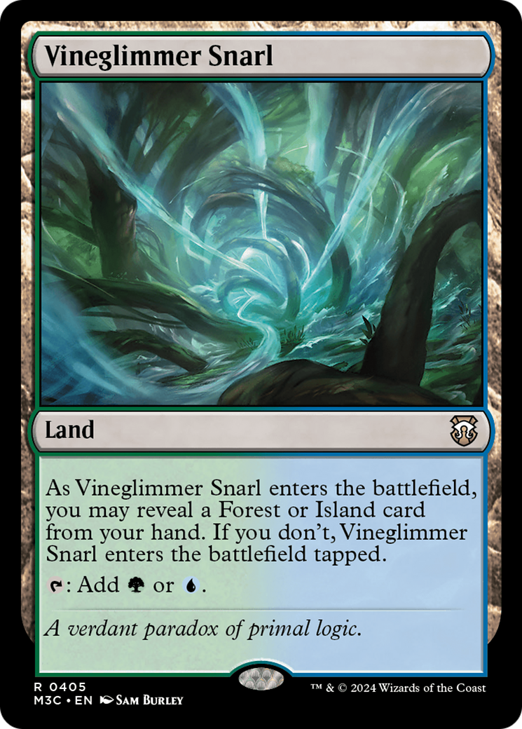 Vineglimmer Snarl (Ripple Foil) [Modern Horizons 3 Commander] | Enigma On Main