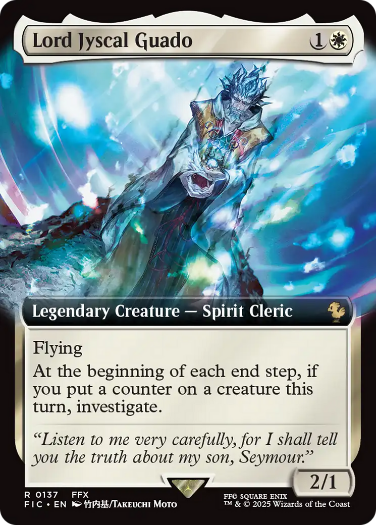 Lord Jyscal Guado (Extended Art) [FINAL FANTASY Commander] | Enigma On Main