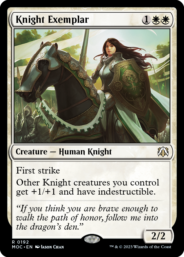 Knight Exemplar [March of the Machine Commander] | Enigma On Main