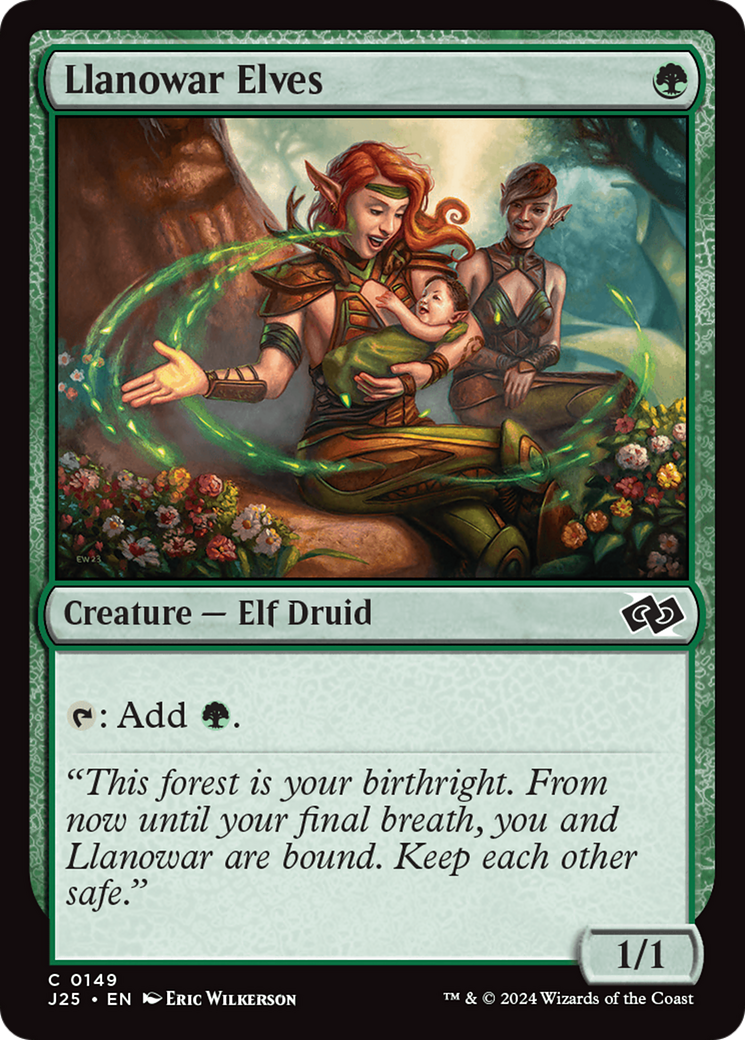 Llanowar Elves [Foundations Jumpstart] | Enigma On Main