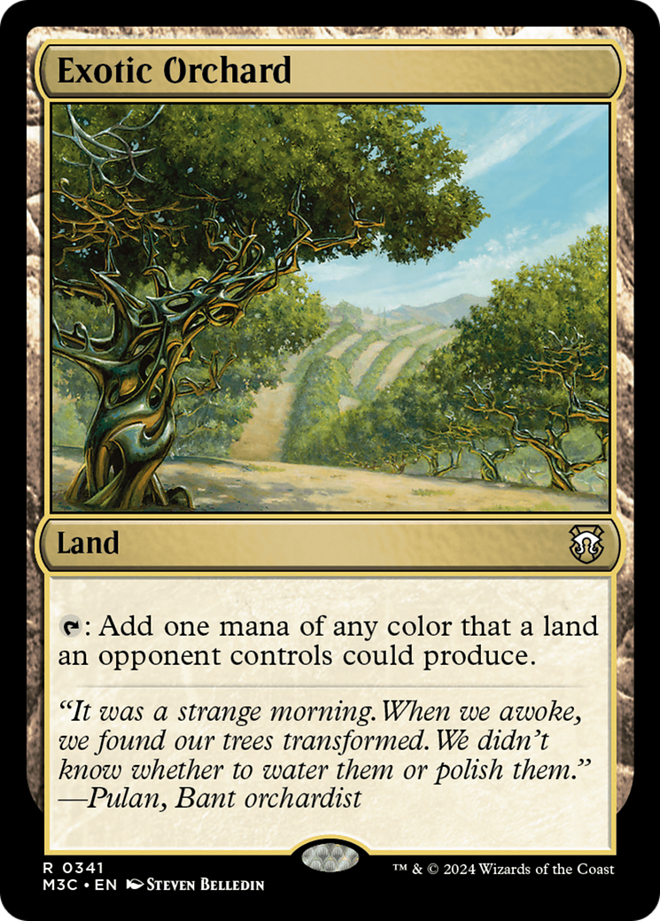 Exotic Orchard (Ripple Foil) [Modern Horizons 3 Commander] | Enigma On Main