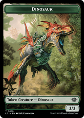 Map // Dinosaur (0010) Double-Sided Token [The Lost Caverns of Ixalan Tokens] | Enigma On Main