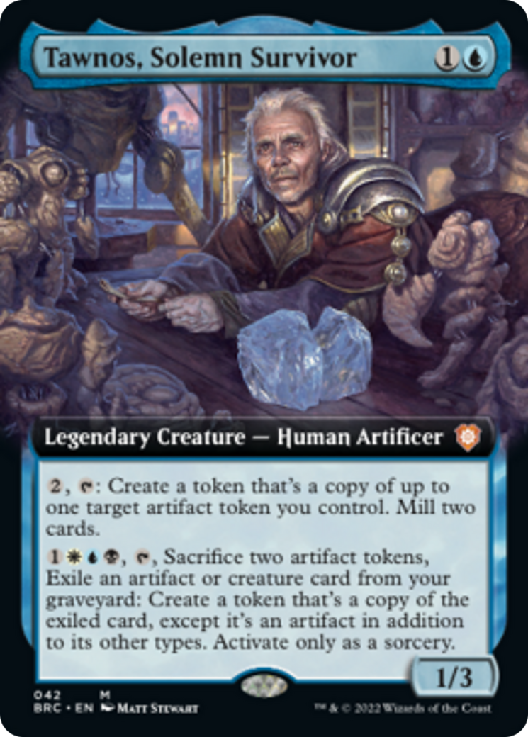 Tawnos, Solemn Survivor (Extended Art) [The Brothers' War Commander] | Enigma On Main