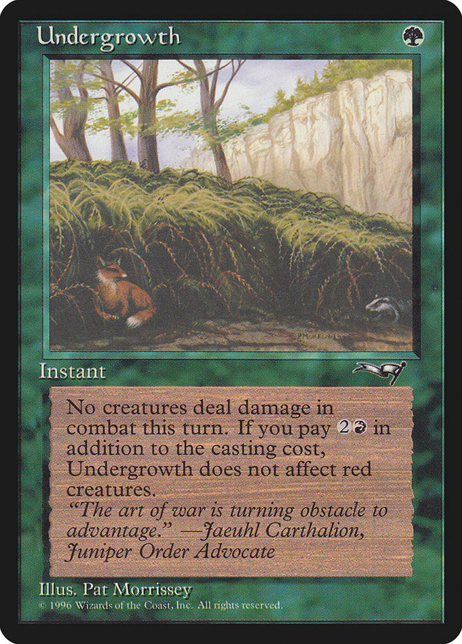 Undergrowth (Fox Art) [Alliances] | Enigma On Main
