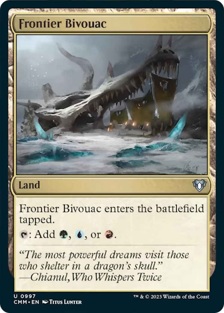 Frontier Bivouac [Commander Masters] | Enigma On Main