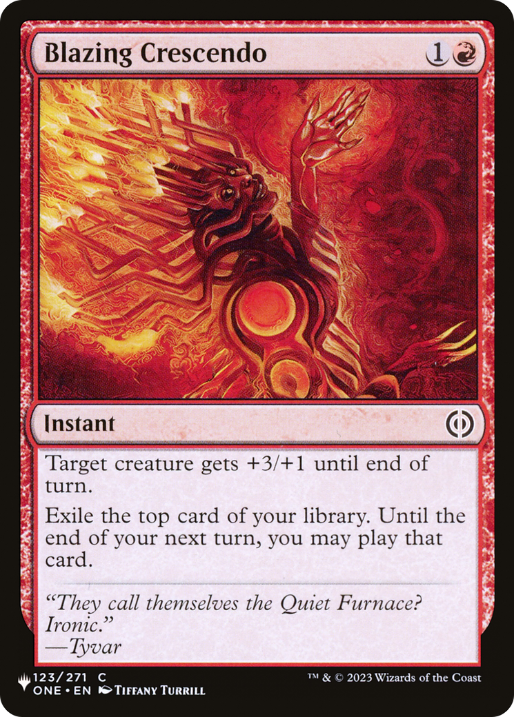 Blazing Crescendo [The List Reprints] | Enigma On Main