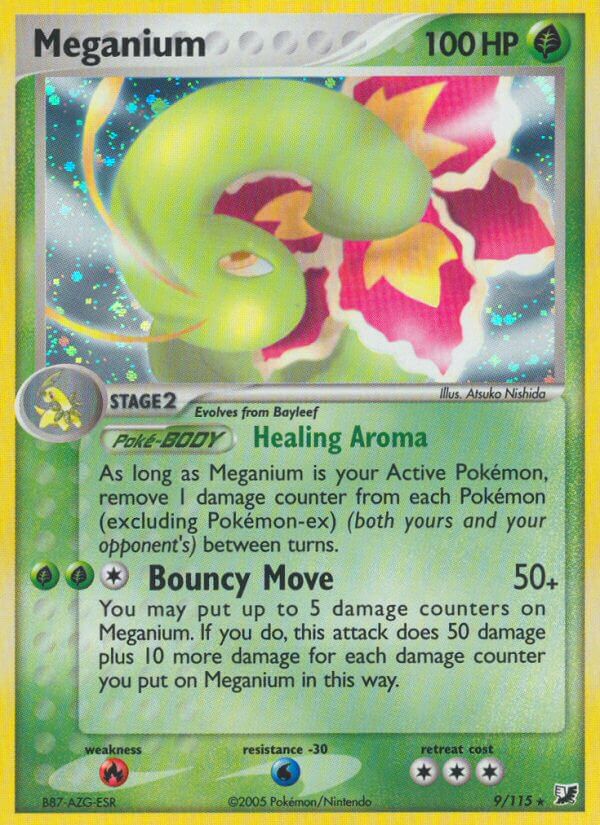 Meganium (9/115) (Theme Deck Exclusive) [EX: Unseen Forces] | Enigma On Main