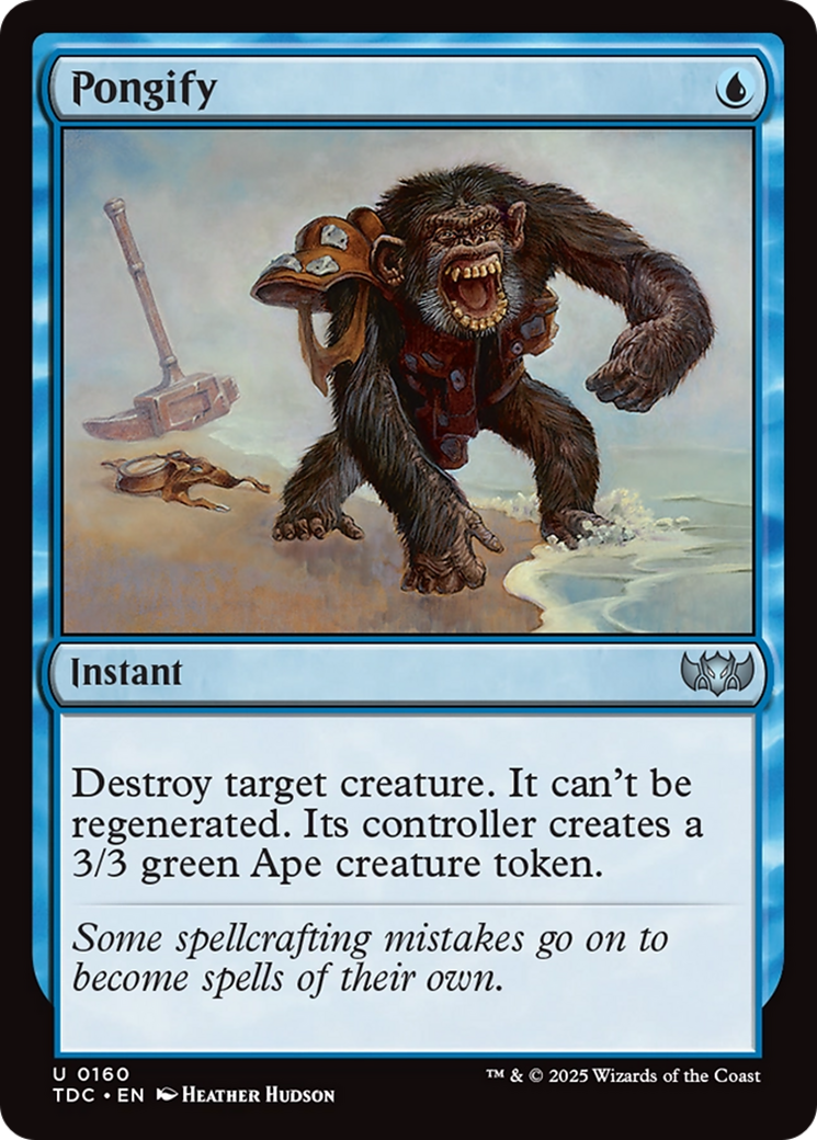 Pongify [Tarkir: Dragonstorm Commander] | Enigma On Main