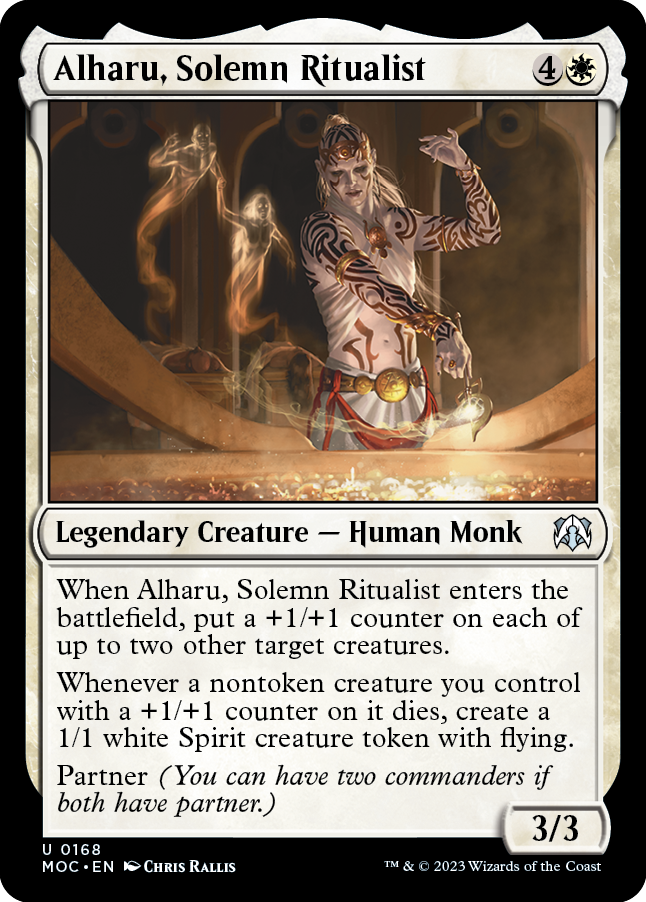 Alharu, Solemn Ritualist [March of the Machine Commander] | Enigma On Main