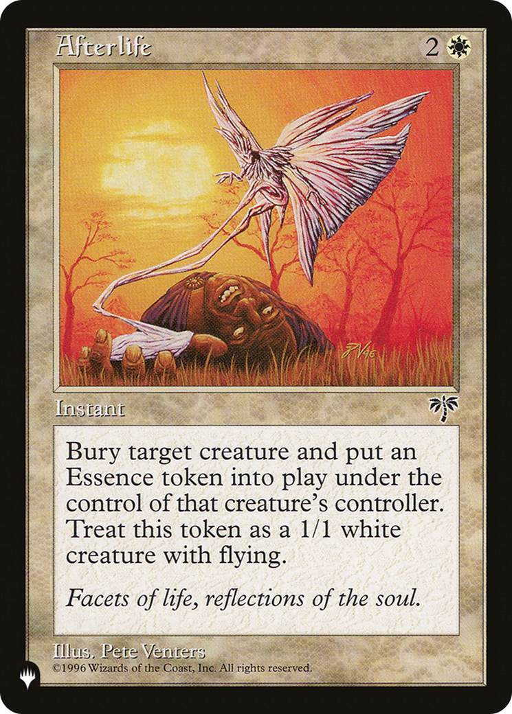 Afterlife [The List Reprints] | Enigma On Main