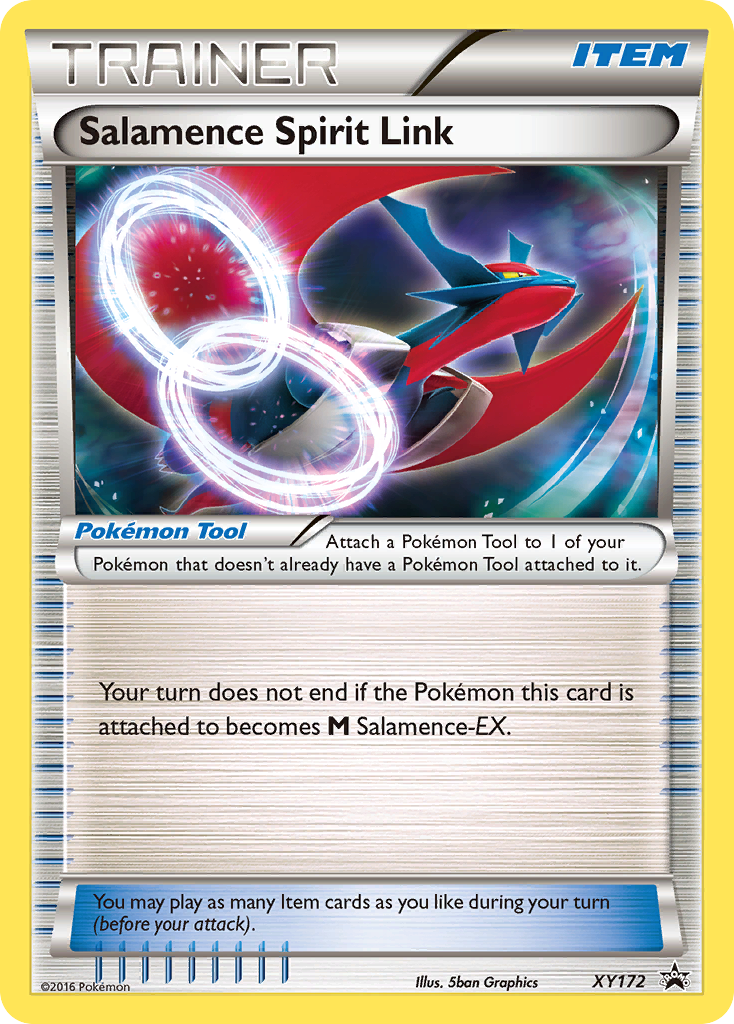 Salamence Spirit Link (XY172) [XY: Black Star Promos] | Enigma On Main