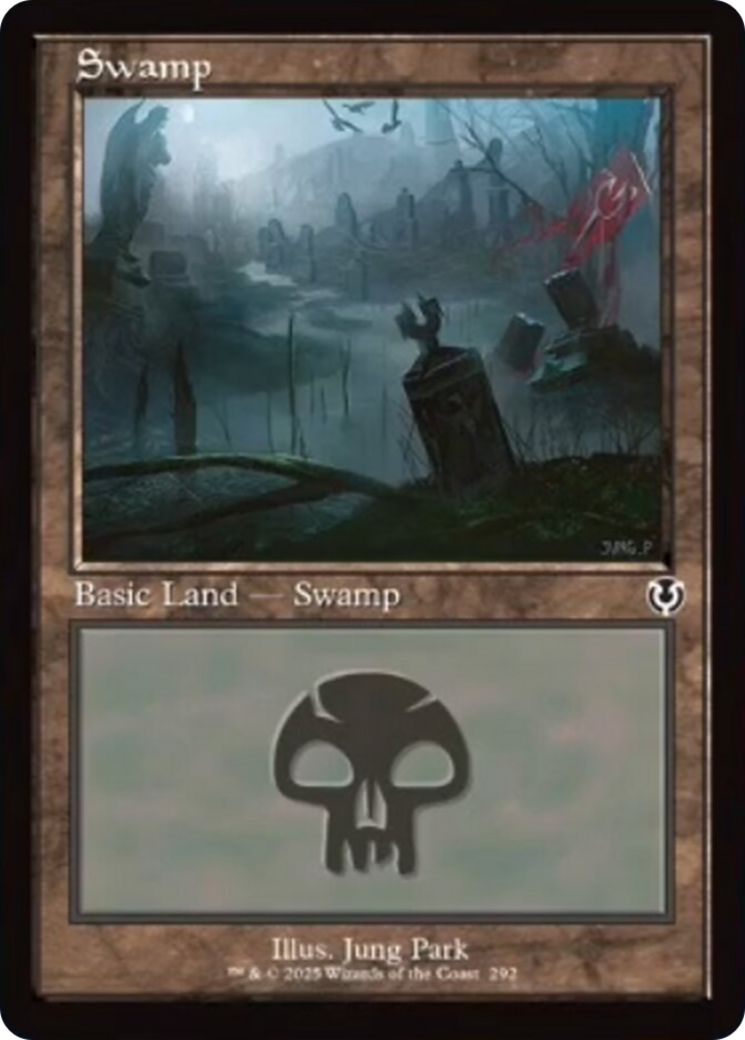 Swamp (292) (Retro Frame) [Innistrad Remastered] | Enigma On Main