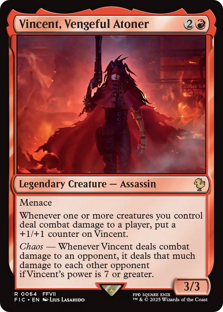 Vincent, Vengeful Atoner [FINAL FANTASY Commander] | Enigma On Main