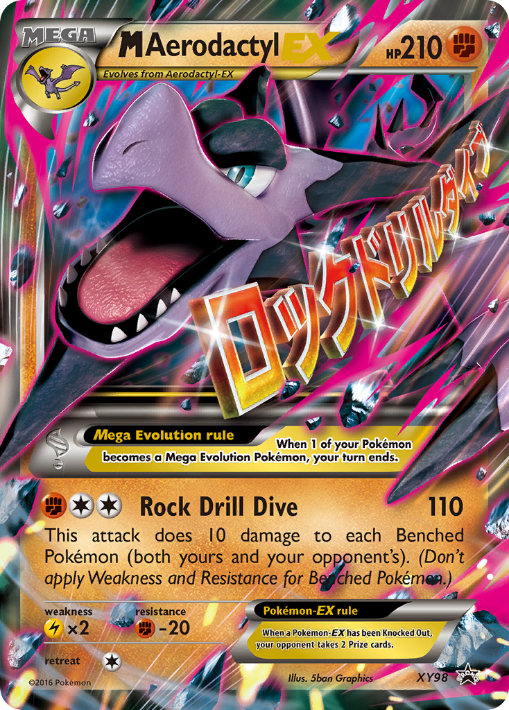 M Aerodactyl EX (XY98) [XY: Black Star Promos] | Enigma On Main